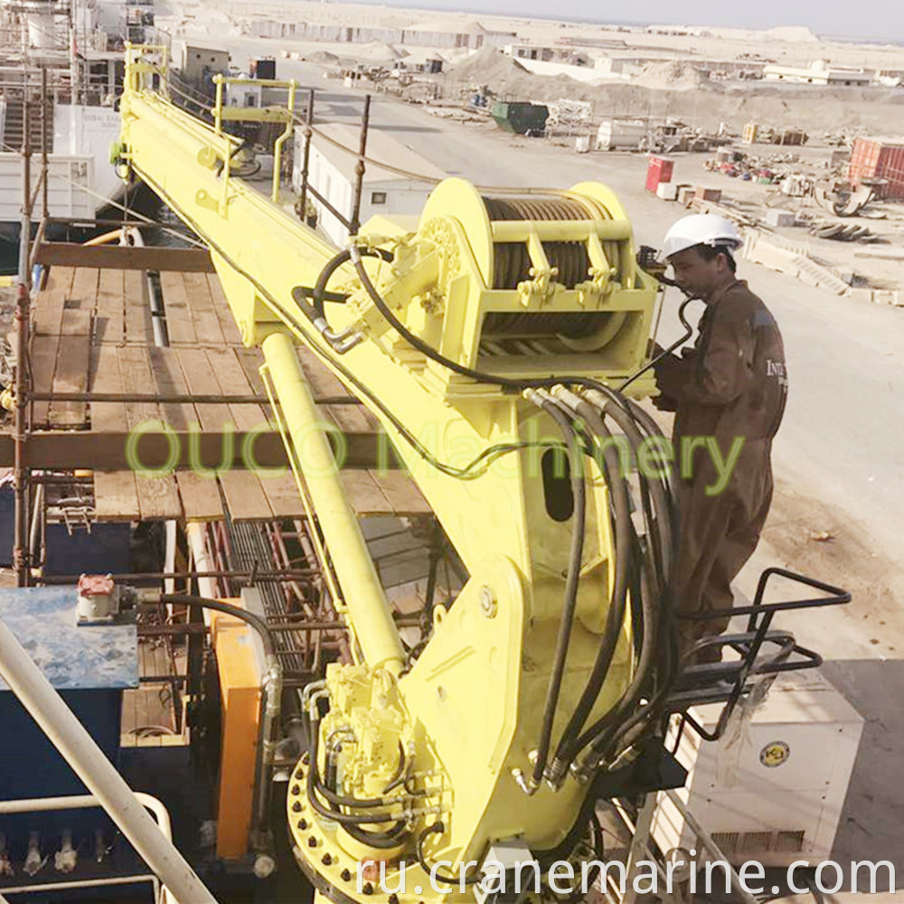 1.5 ton marine crane 